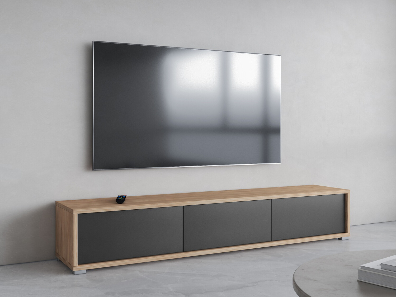 TV stand Austin 324 (Oak + Anthracite)