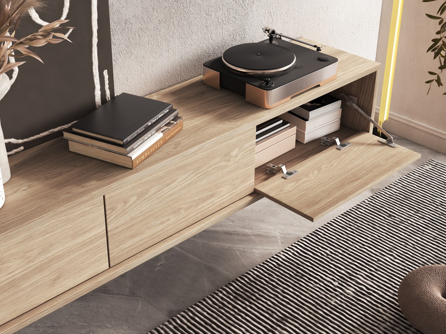 TV stand Austin 324 (Oak)