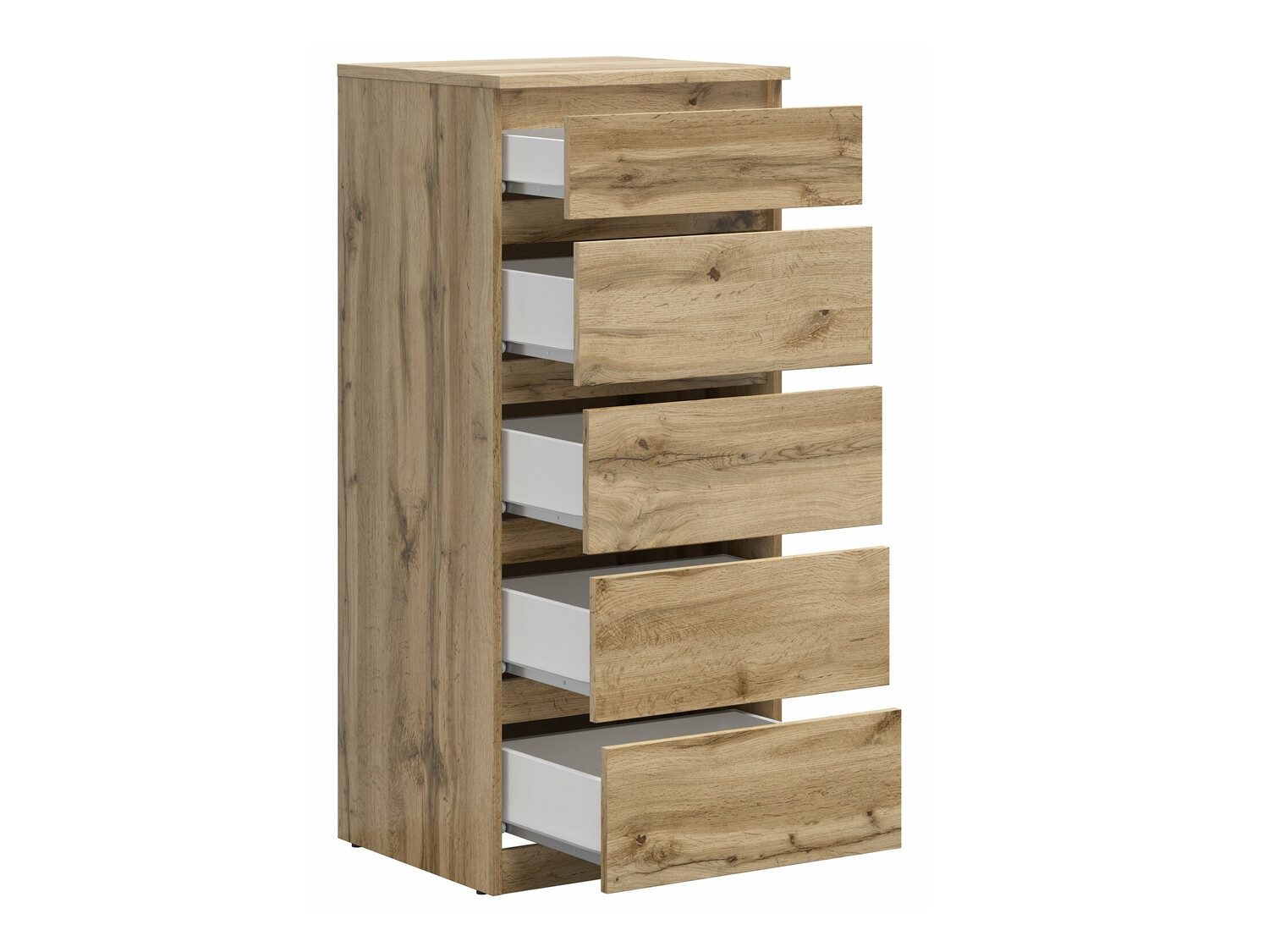 Chest of drawers Livevaro 115 (Wotan Oak)