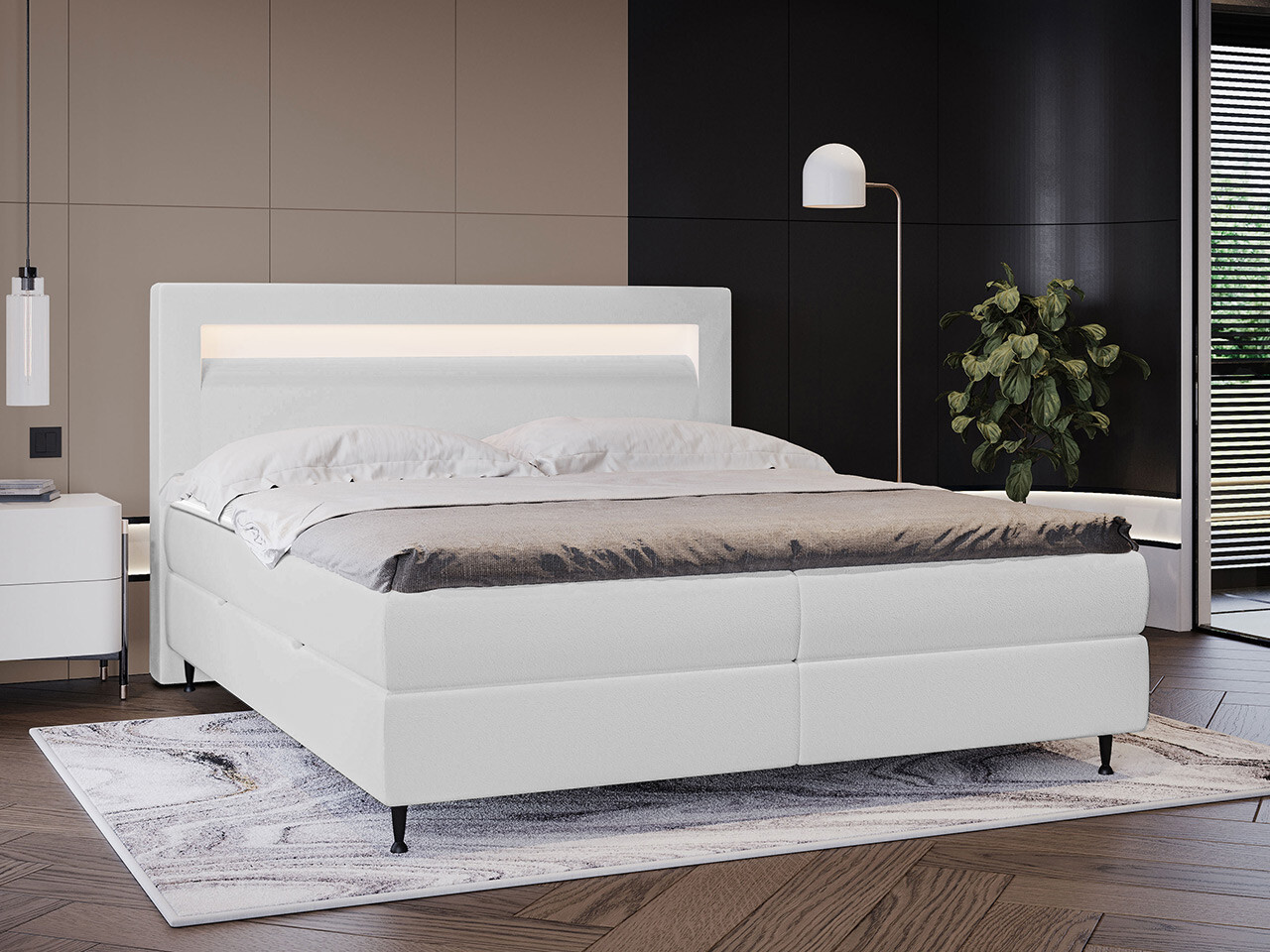 Continental bed ComfiDream Celara (Soft 017)