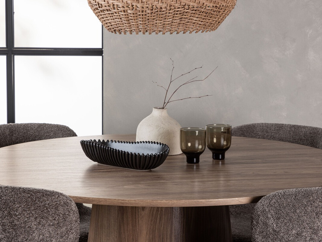 Dining set Dallas 4257 (Brown + Black)