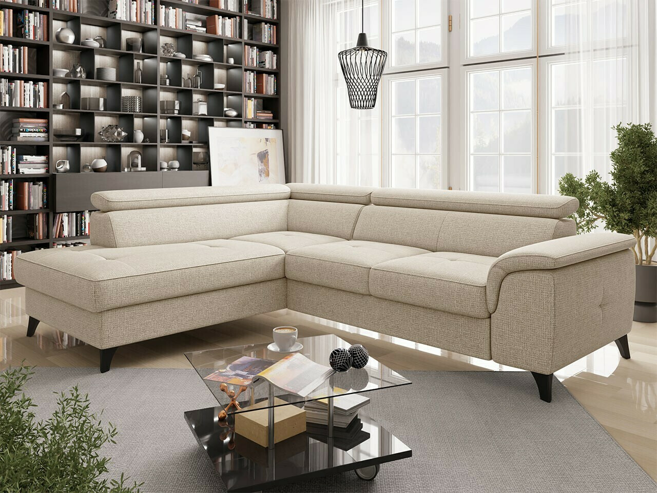 Corner sofa Lincoln 178 (Barrel 04)