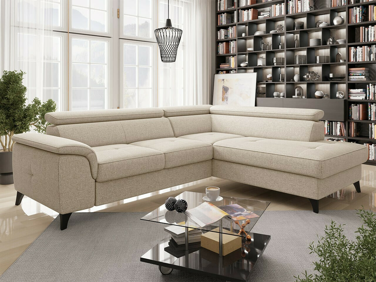 Corner sofa Lincoln 178 (Barrel 04)