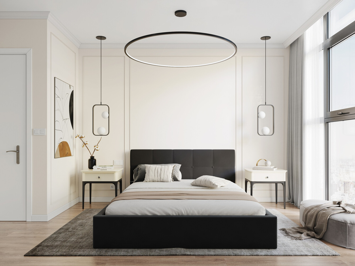 Bed Fairfield 106 (Black)