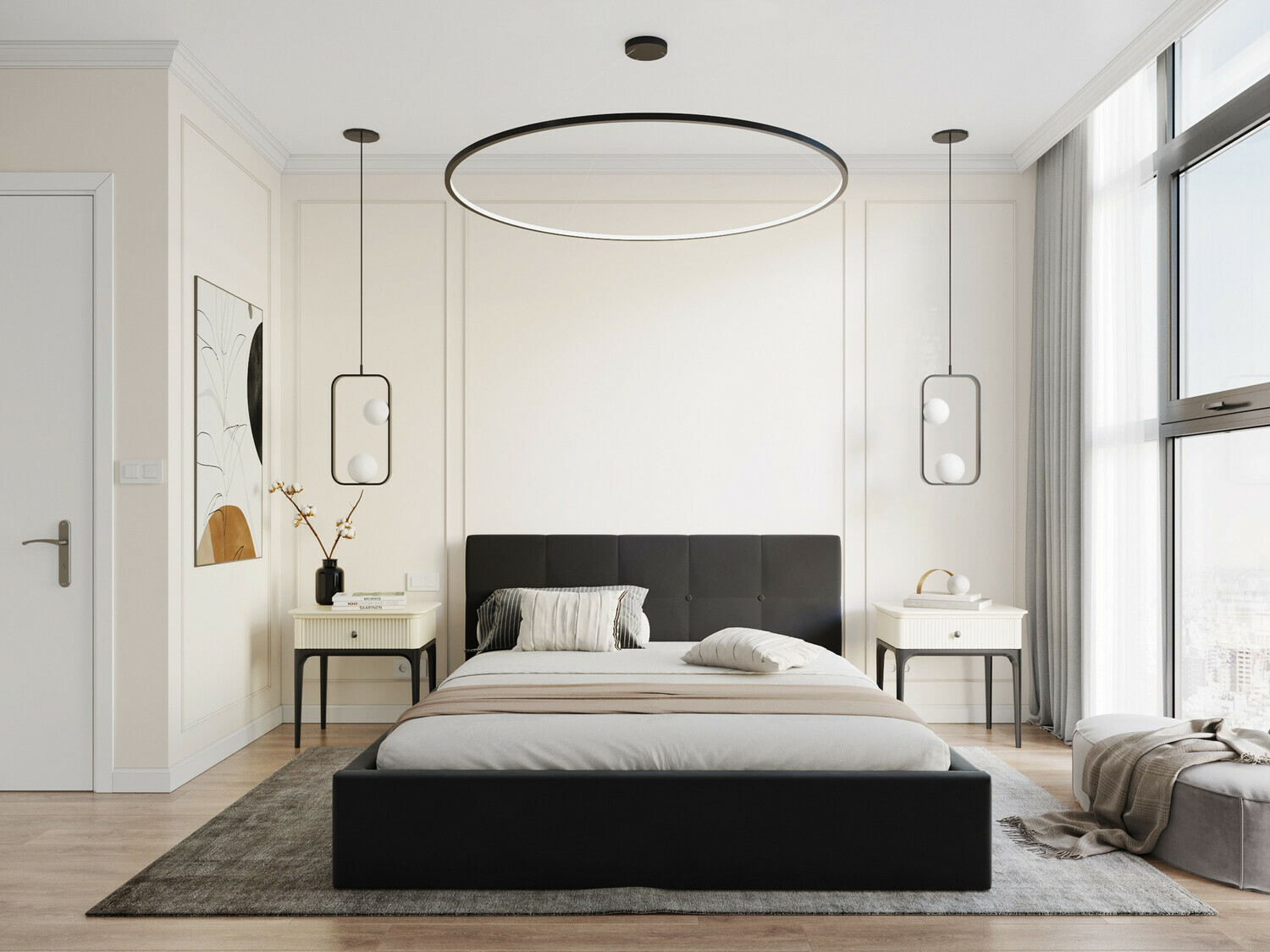 Bed Fairfield 106 (Black)