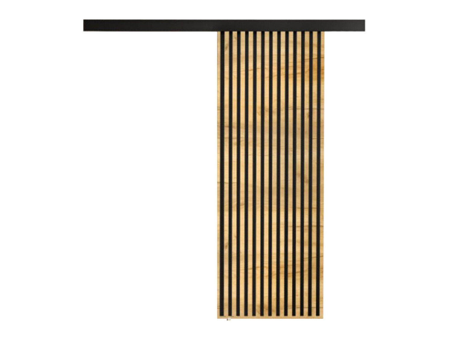 Sliding door Dover 201 (Craft golden oak + Black)
