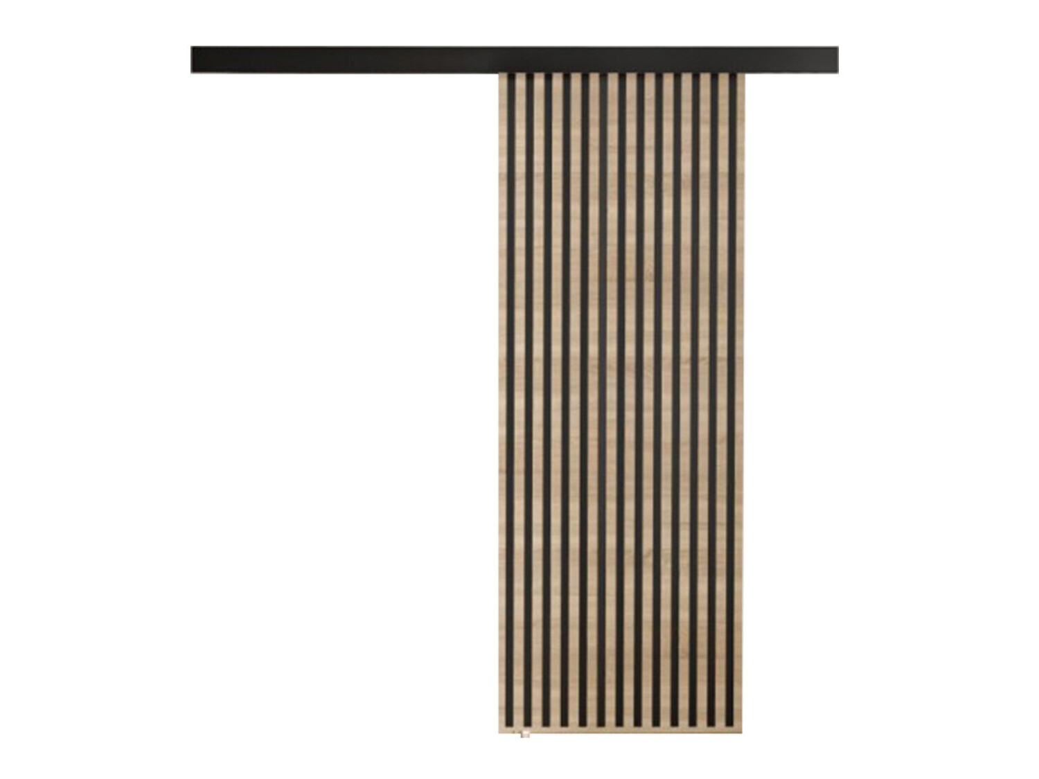 Sliding door Dover 201 (Sonoma oak + Black)