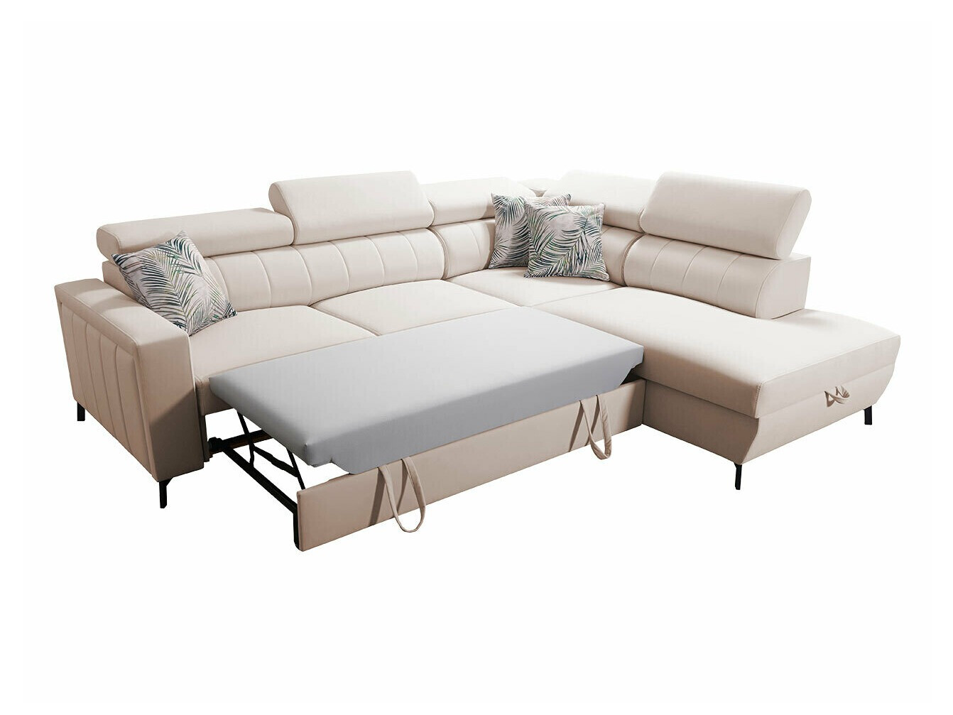 Corner sofa Sarasota 147 (Mono 231 + Botanical 36)