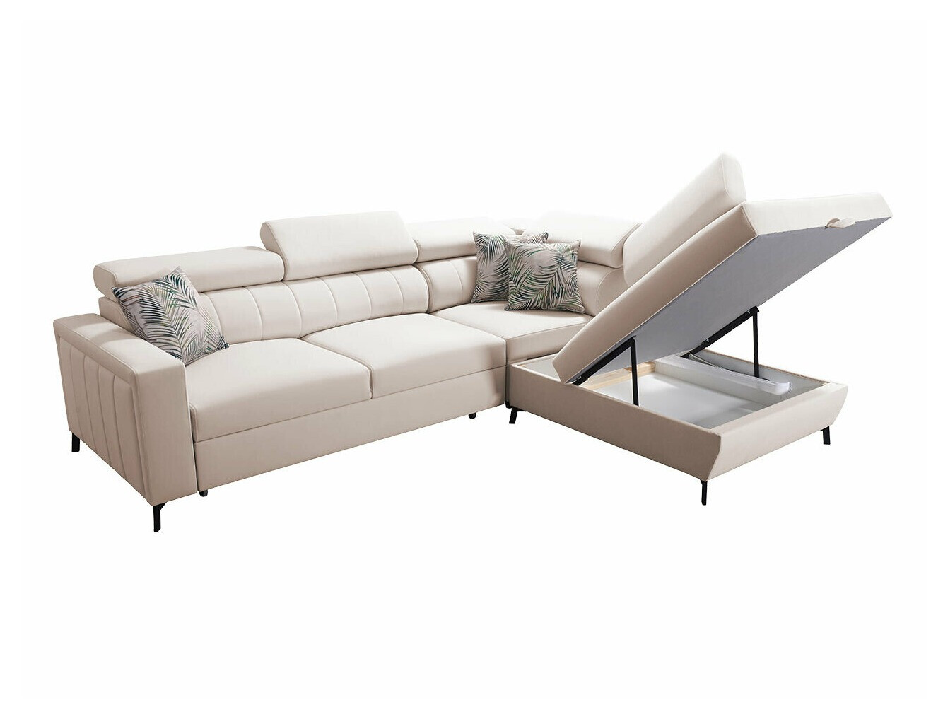 Corner sofa Sarasota 147 (Mono 234 + Botanical 36)