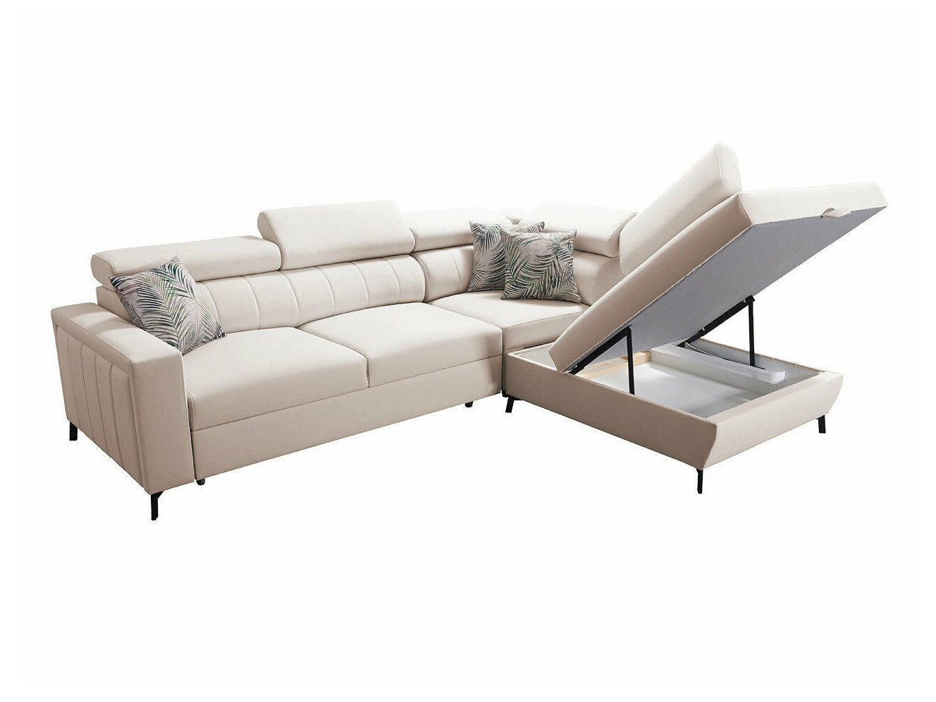 Corner sofa Sarasota 147 (Mono 244 + Botanical 36)