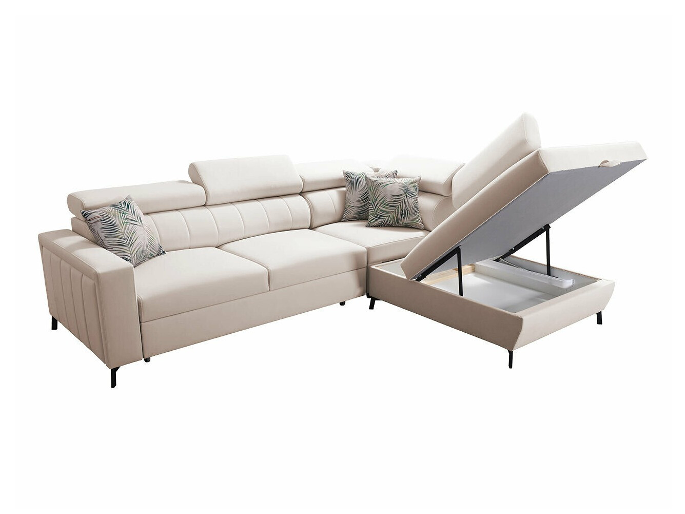 Corner sofa Sarasota 148 (Mono 231 + Botanical 36)