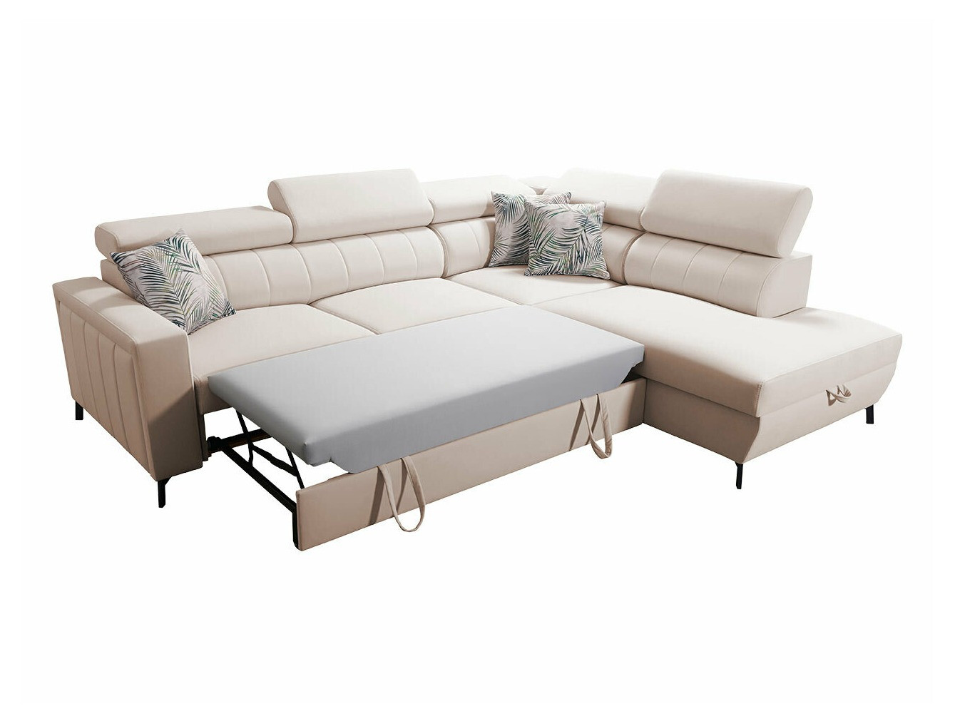 Corner sofa Sarasota 148 (Mono 231 + Botanical 36)