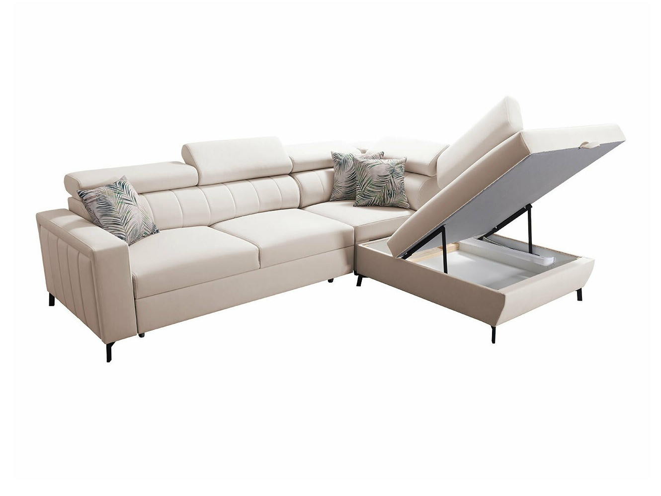 Corner sofa Sarasota 148 (Mono 235 + Botanical 36)