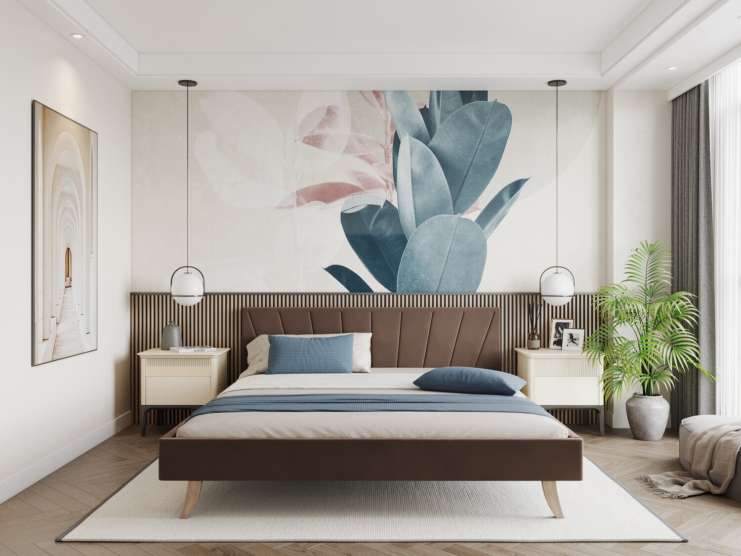 Bed Fairfield 108 (Brown)