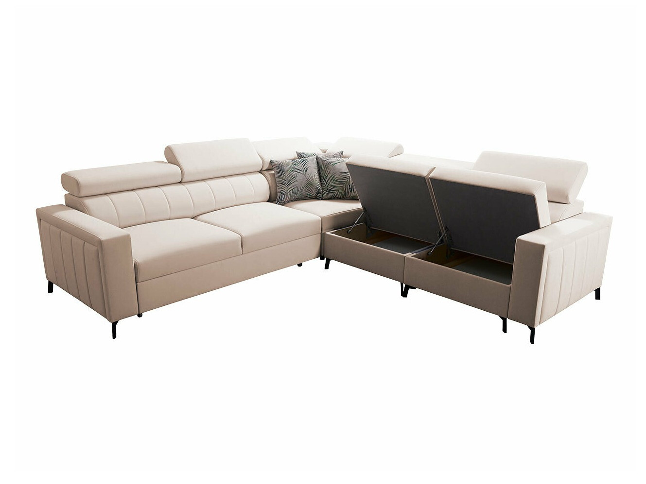 Corner sofa Sarasota 152 (Mono 235 + Botanical 36)