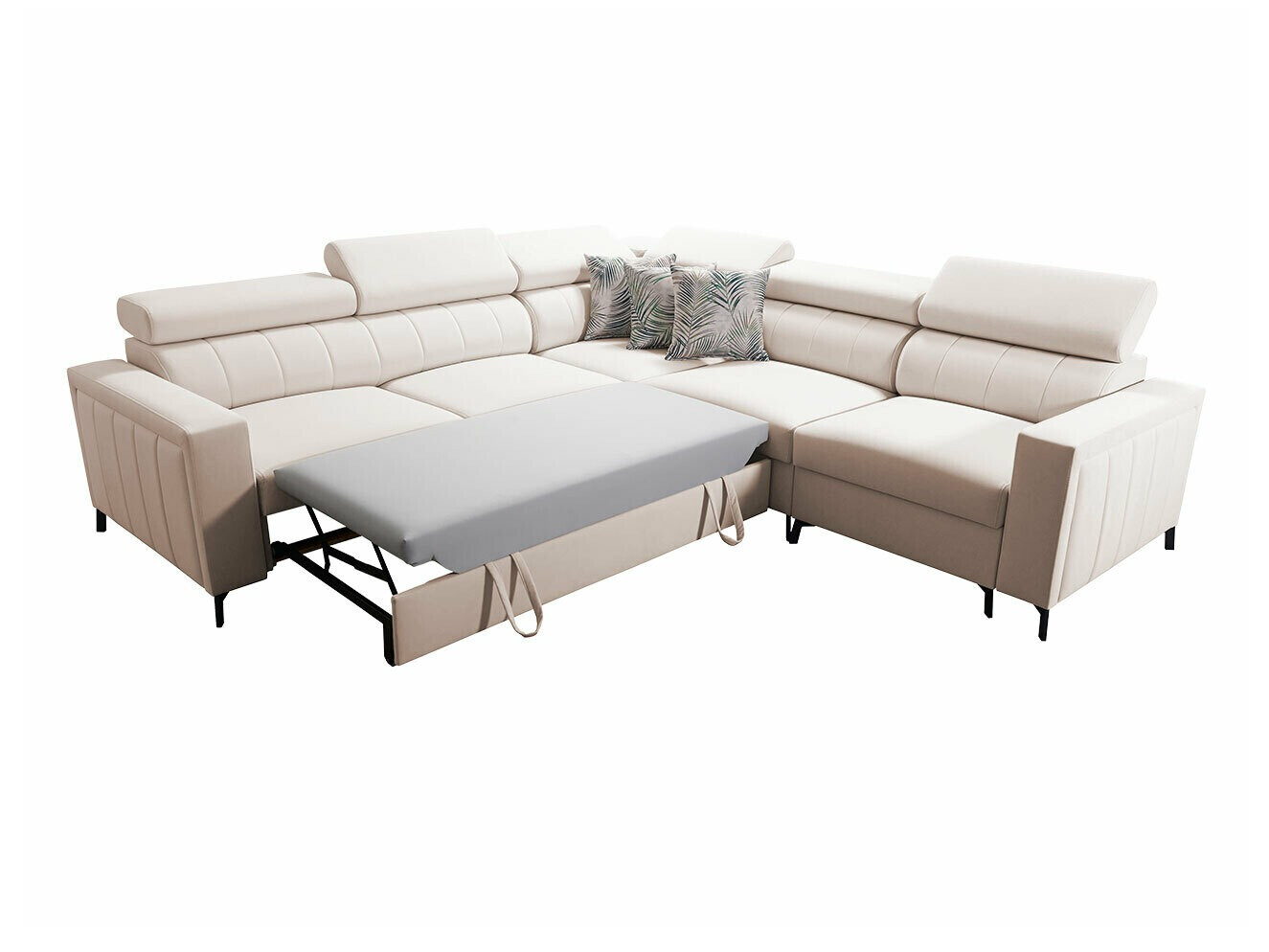 Corner sofa Sarasota 152 (Mono 235 + Botanical 36)