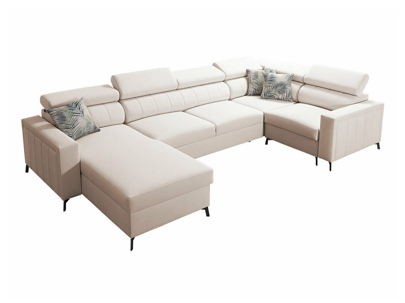 Corner sofa Sarasota 153 (Mono 231 + Botanical 36)