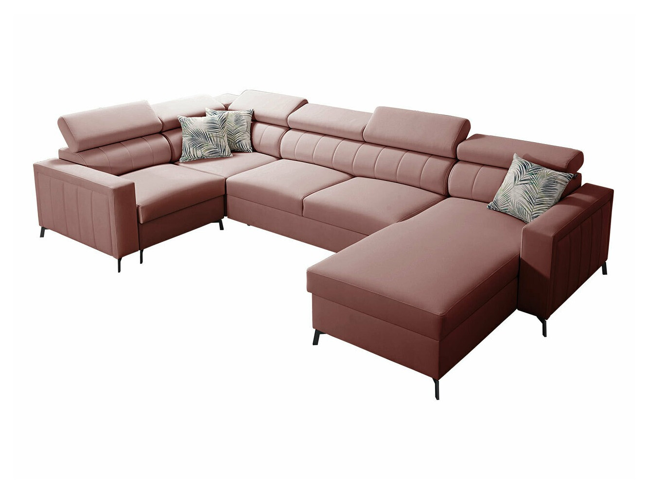 Corner sofa Sarasota 153 (Mono 235 + Botanical 36)