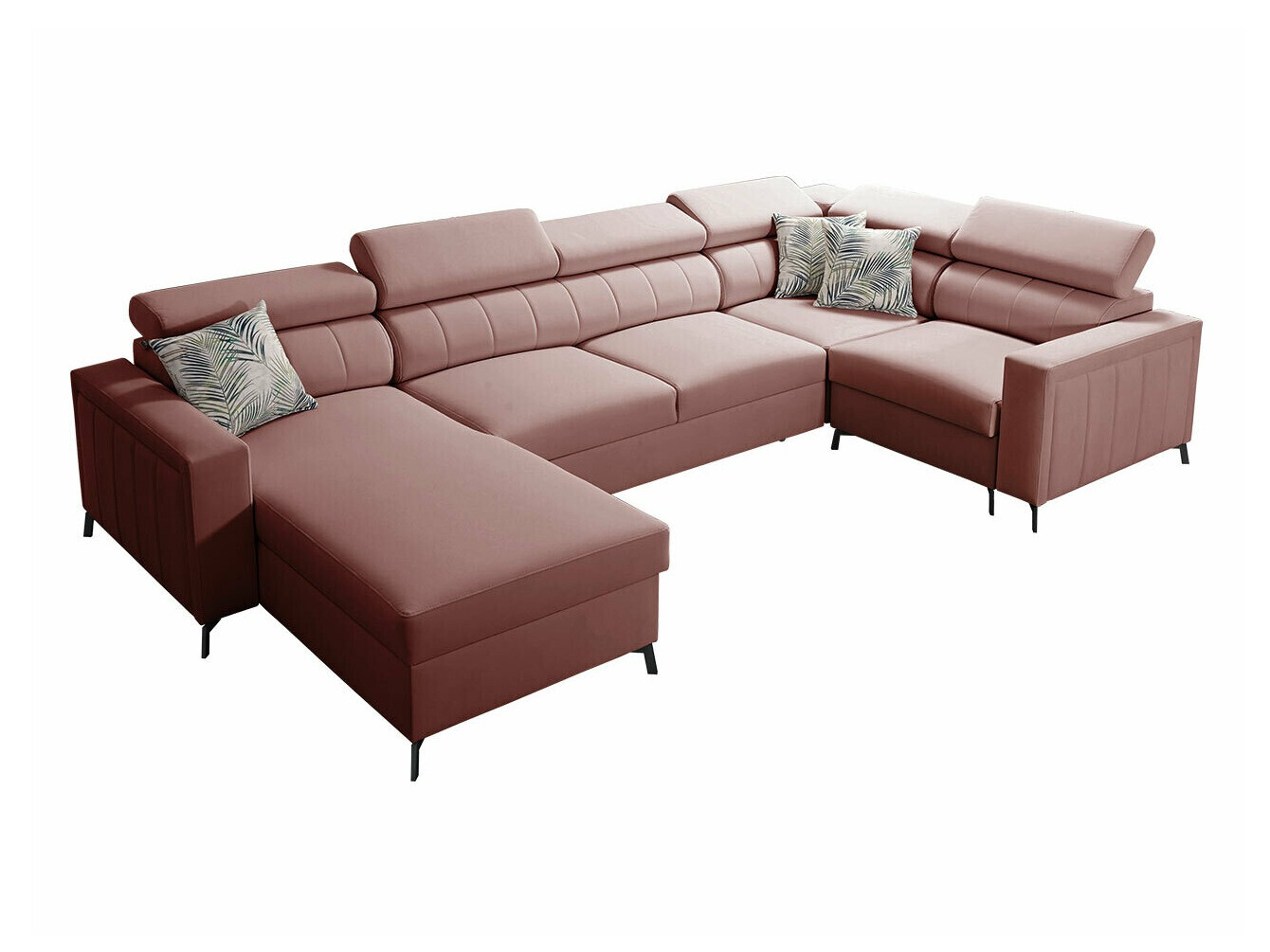 Corner sofa Sarasota 154 (Mono 235 + Botanical 36)