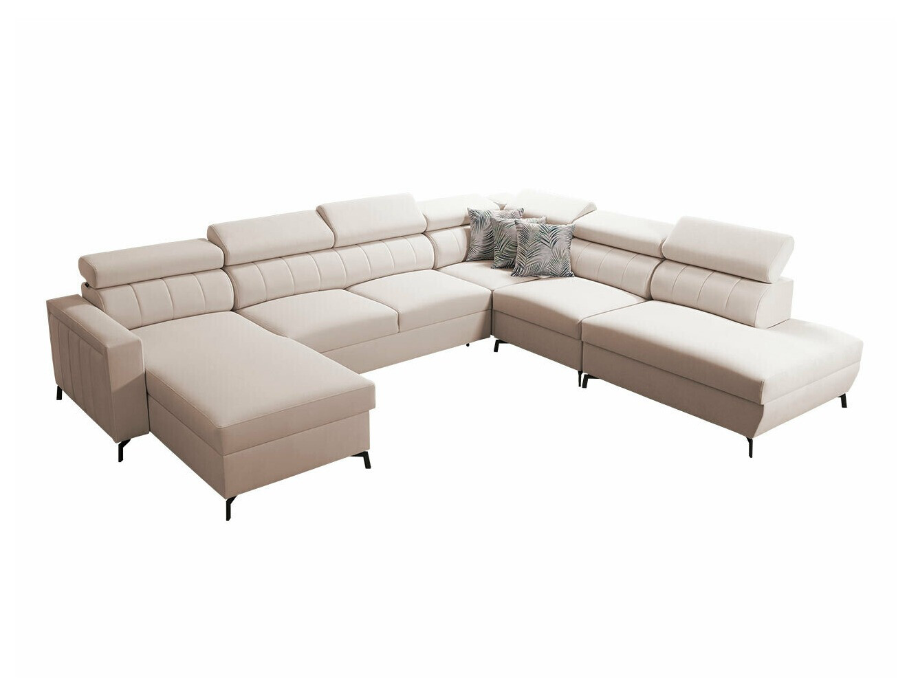 Corner sofa Sarasota 155 (Mono 231 + Botanical 36)