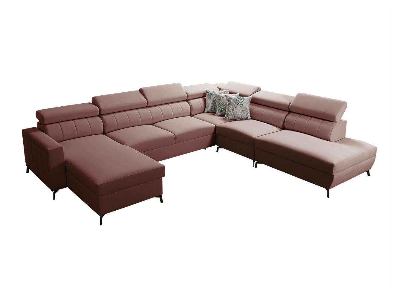 Corner sofa Sarasota 155 (Mono 235 + Botanical 36)