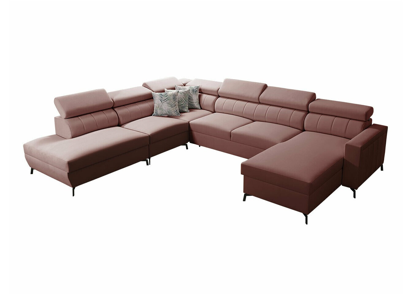 Corner sofa Sarasota 155 (Mono 235 + Botanical 36)