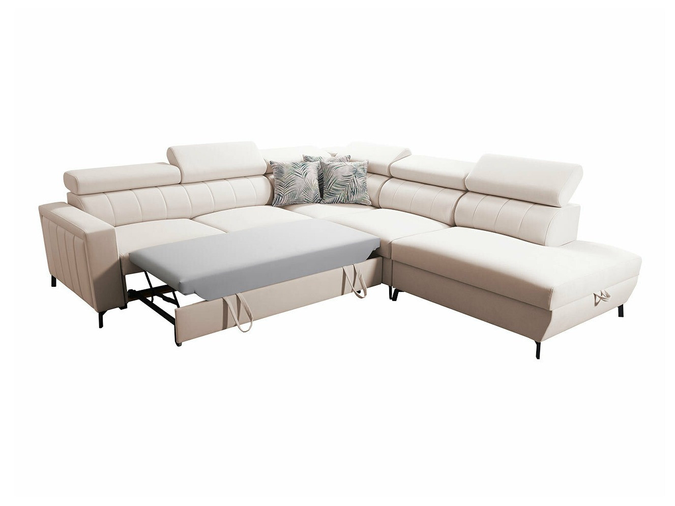 Corner sofa Sarasota 156 (Mono 231 + Botanical 36)