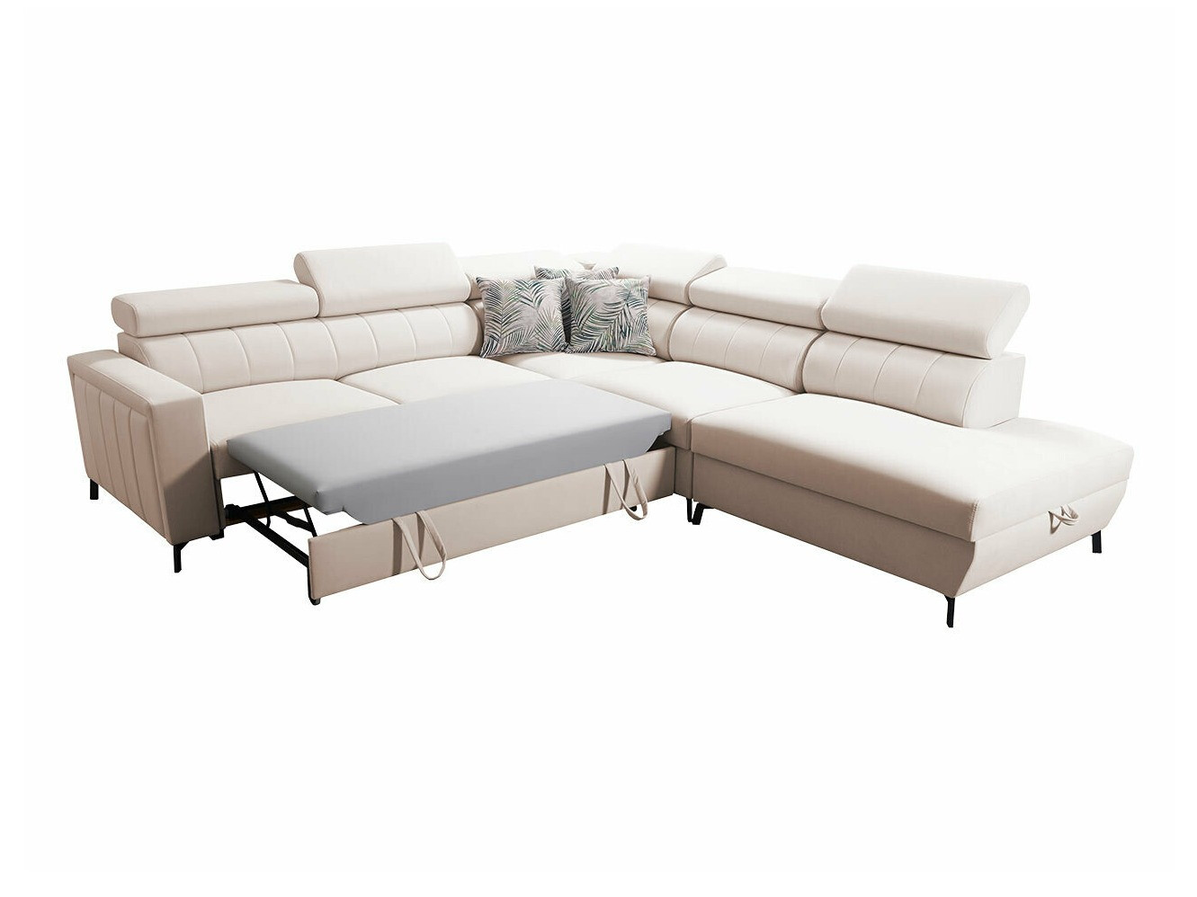 Corner sofa Sarasota 156 (Mono 231 + Botanical 36)