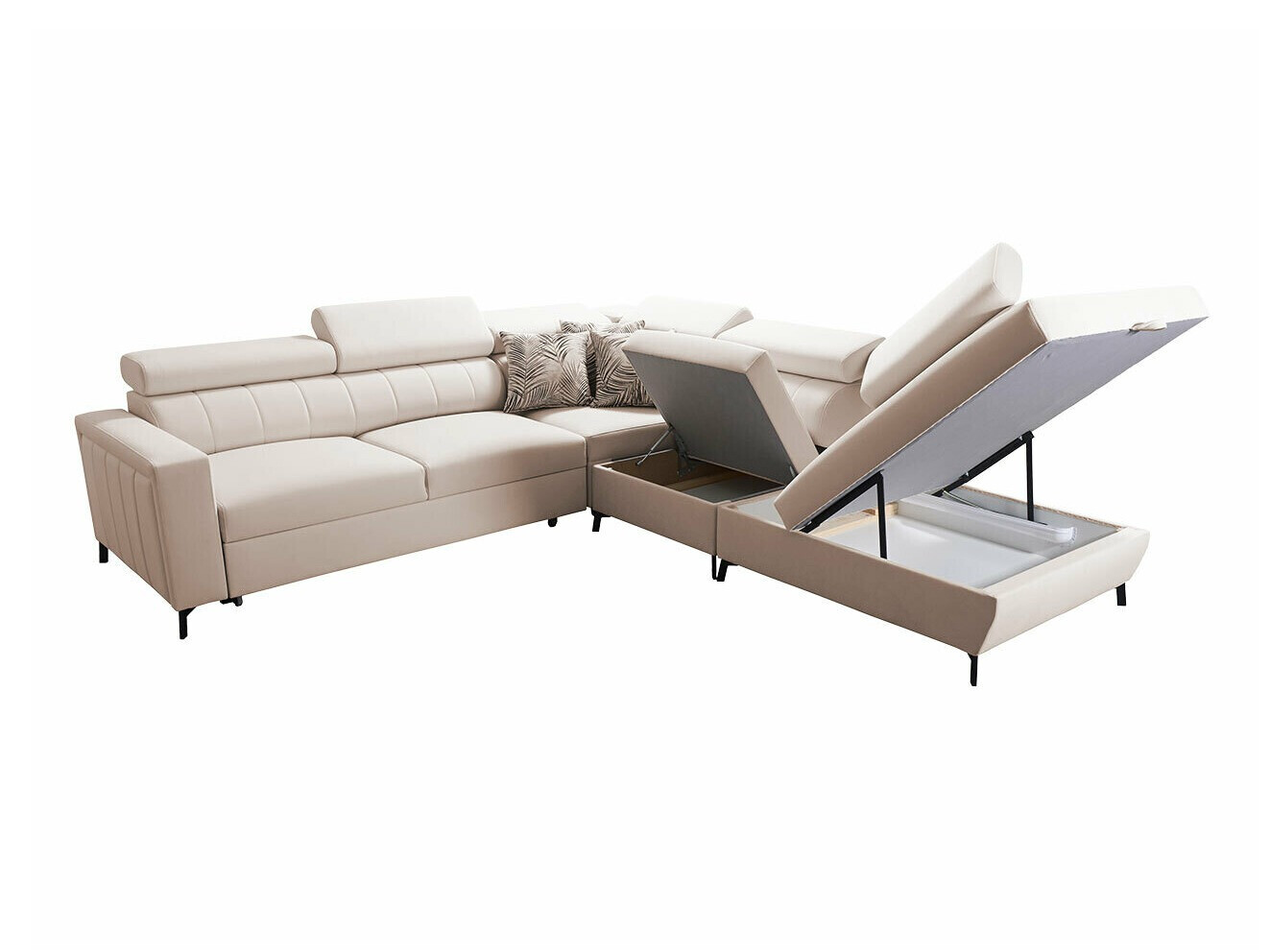 Corner sofa Sarasota 156 (Mono 231 + Botanical 36)