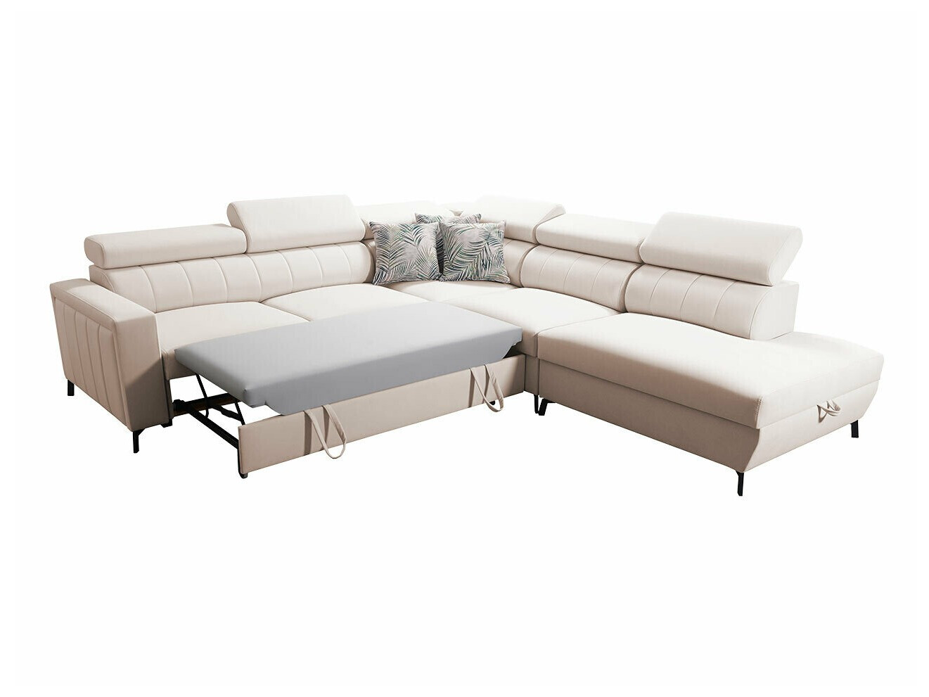 Corner sofa Sarasota 156 (Mono 234 + Botanical 36)