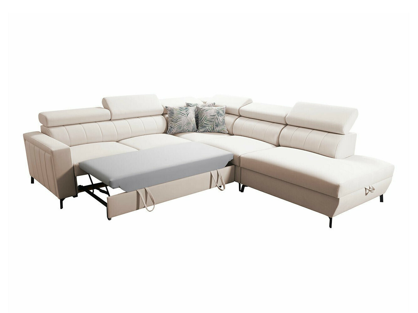 Corner sofa Sarasota 156 (Mono 235 + Botanical 36)