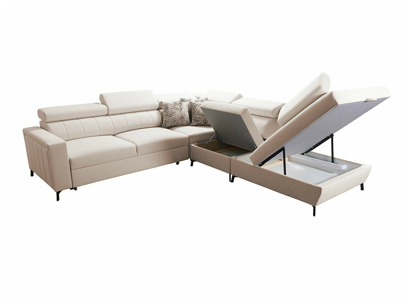 Corner sofa Sarasota 156 (Mono 235 + Botanical 36)