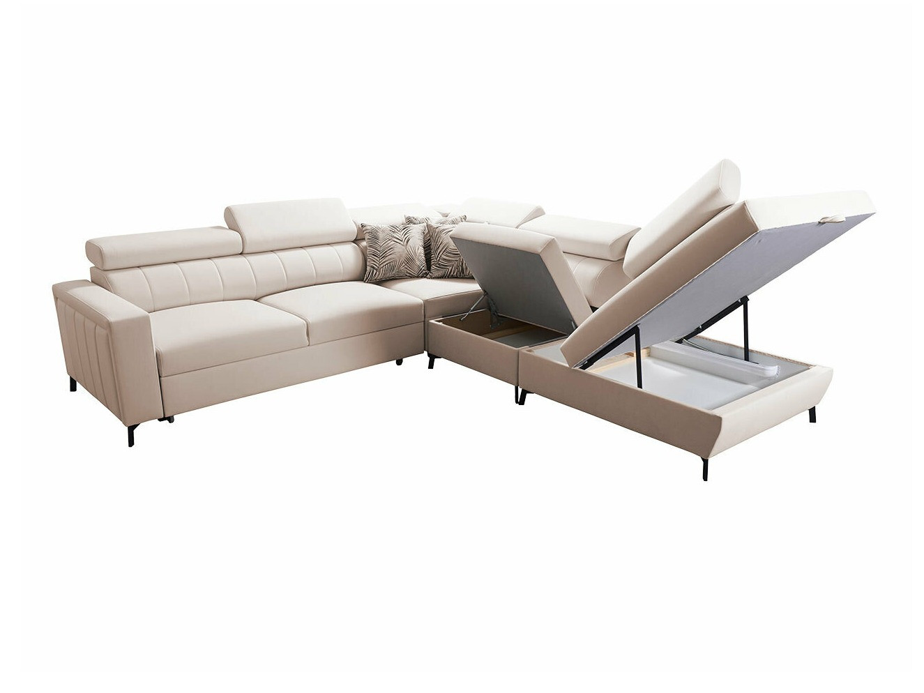 Corner sofa Sarasota 156 (Mono 235 + Botanical 36)