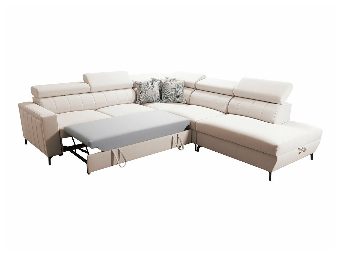 Corner sofa Sarasota 156 (Mono 242 + Botanical 36)