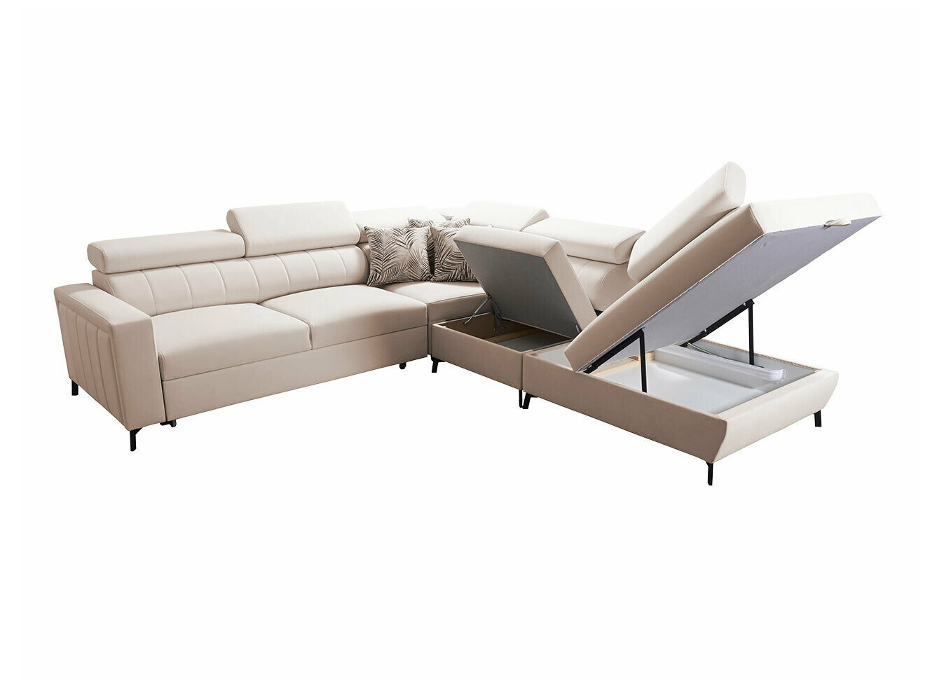 Corner sofa Sarasota 156 (Mono 242 + Botanical 36)