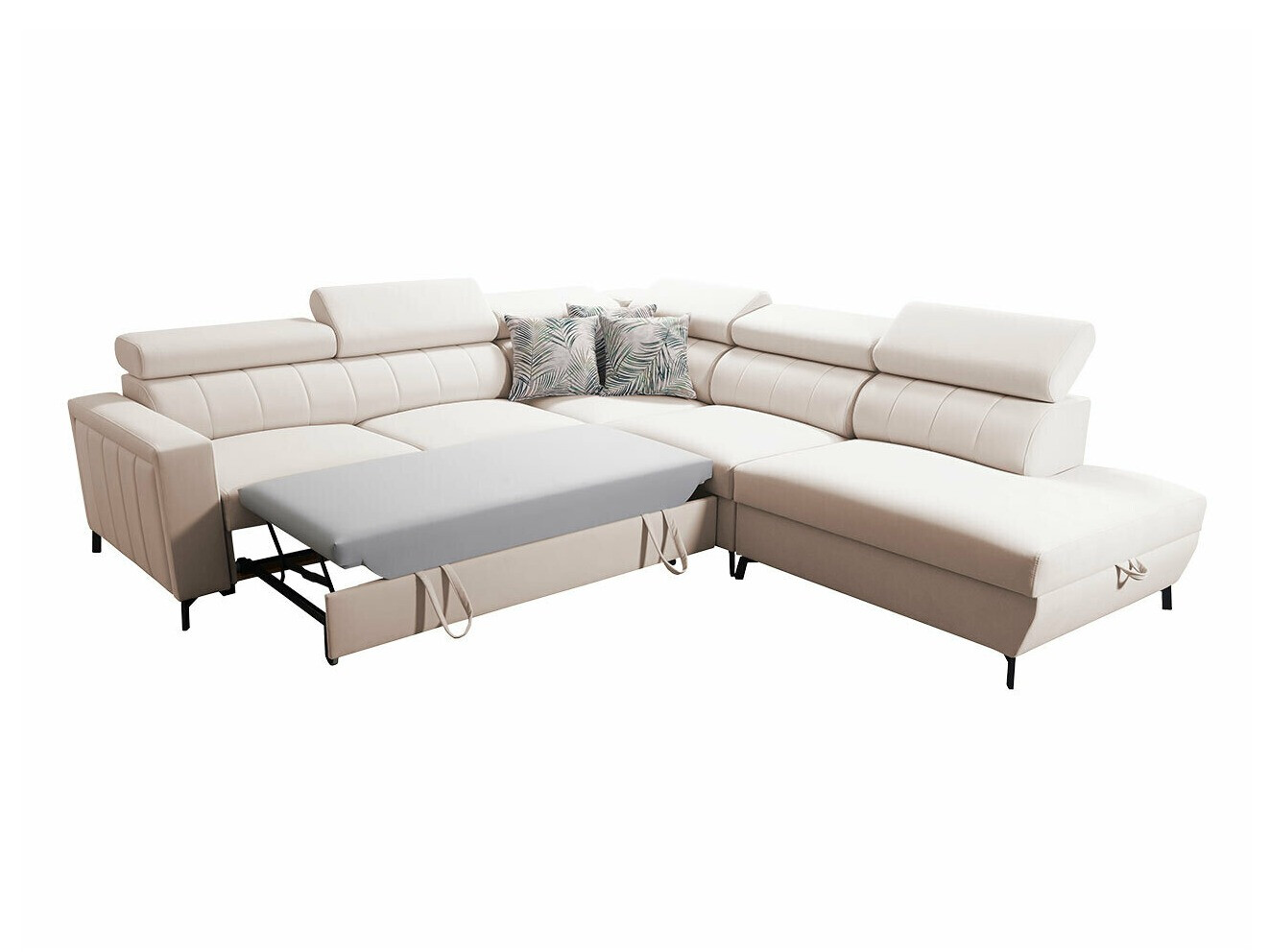 Corner sofa Sarasota 156 (Mono 244 + Botanical 36)