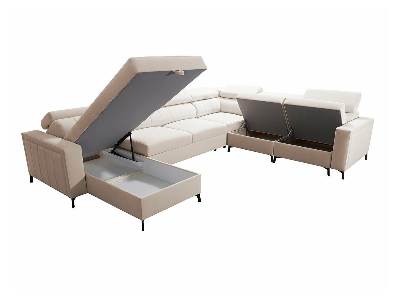 Corner sofa Sarasota 157 (Mono 231 + Botanical 36)