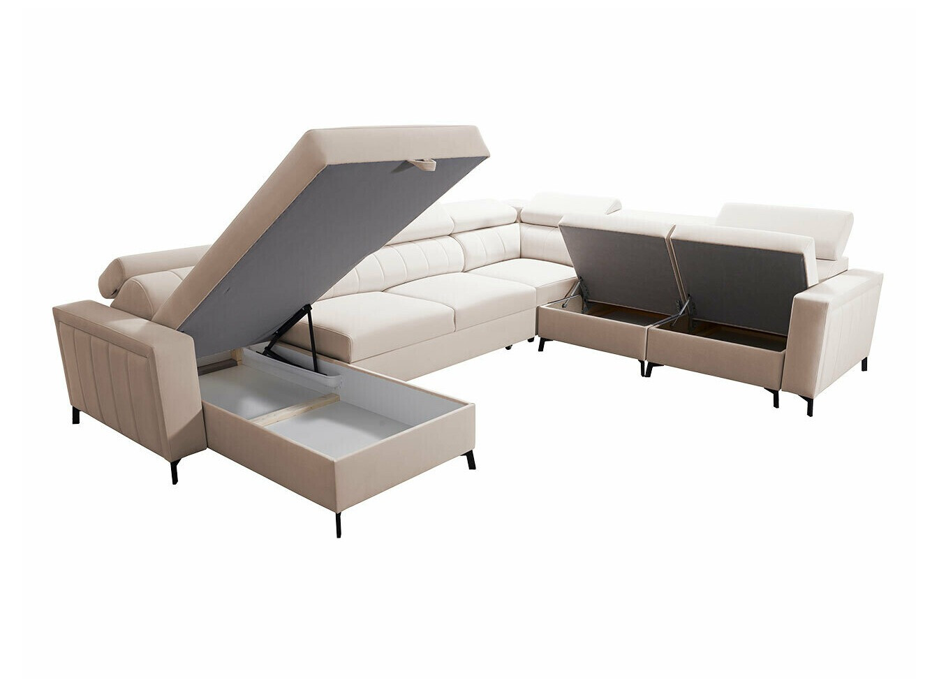 Corner sofa Sarasota 157 (Mono 231 + Botanical 36)
