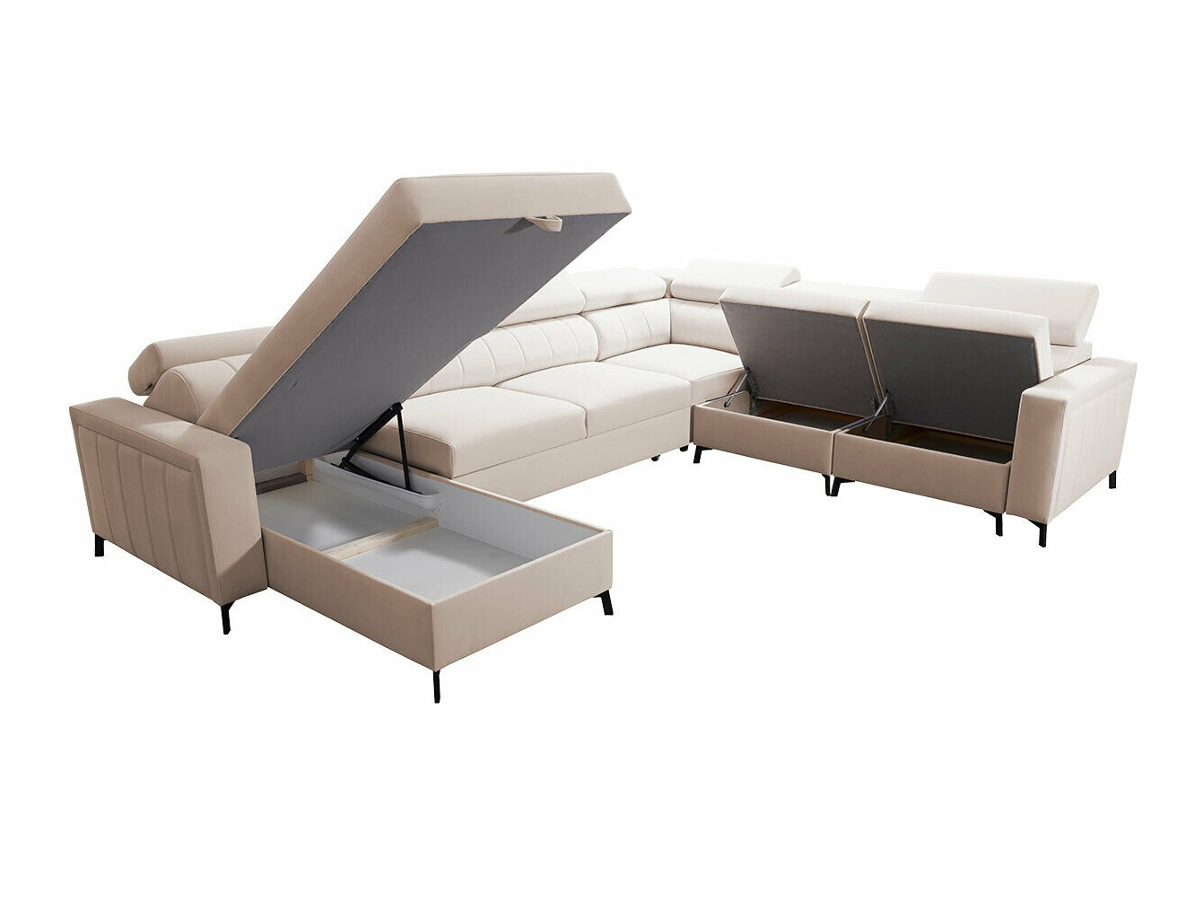 Corner sofa Sarasota 157 (Mono 242 + Botanical 36)