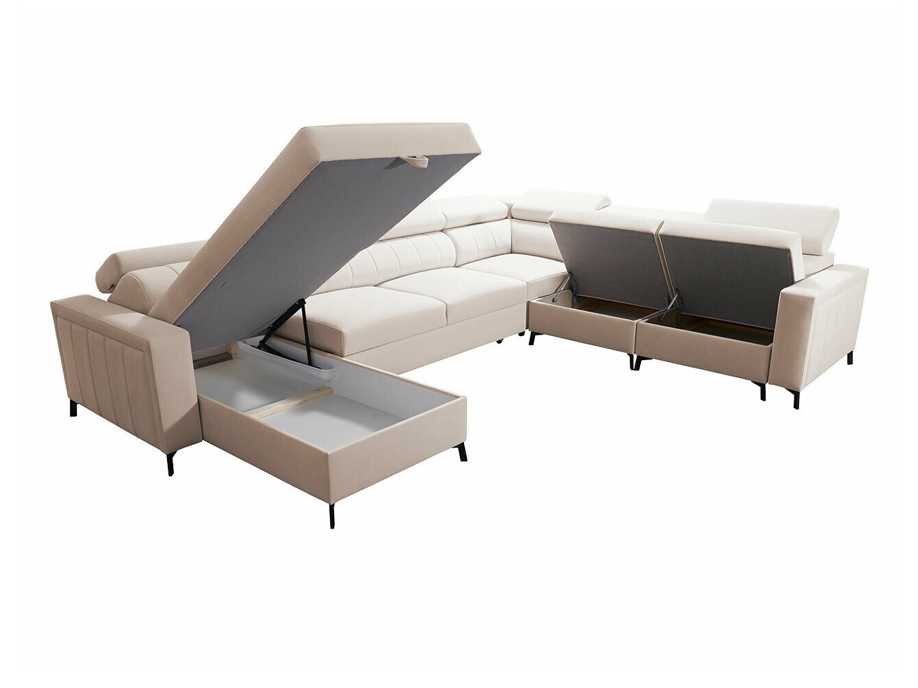 Corner sofa Sarasota 157 (Mono 244 + Botanical 36)