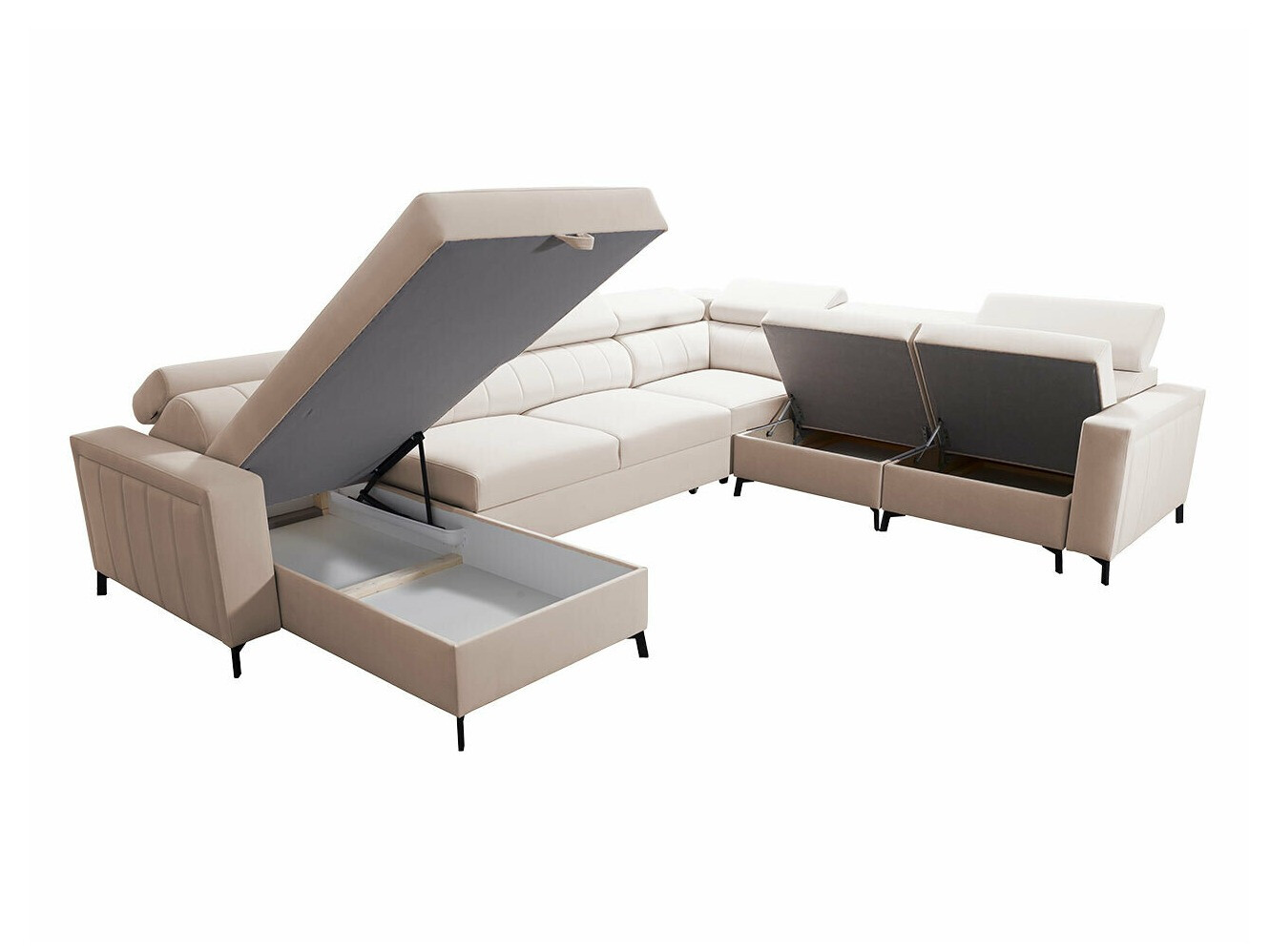 Corner sofa Sarasota 157 (Mono 234 + Botanical 36)