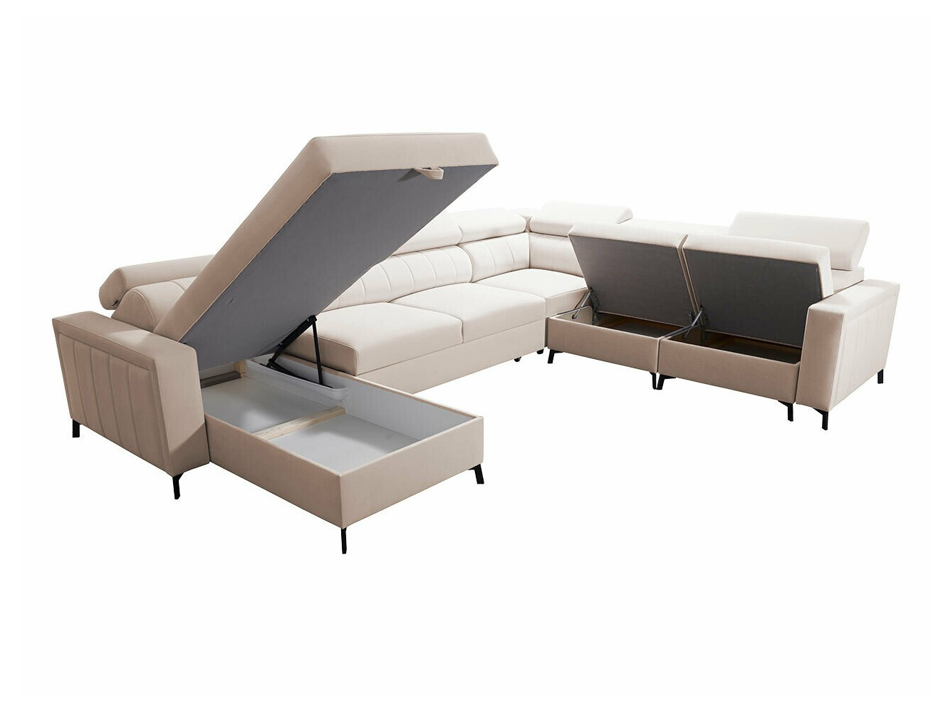 Corner sofa Sarasota 157 (Mono 242 + Botanical 36)