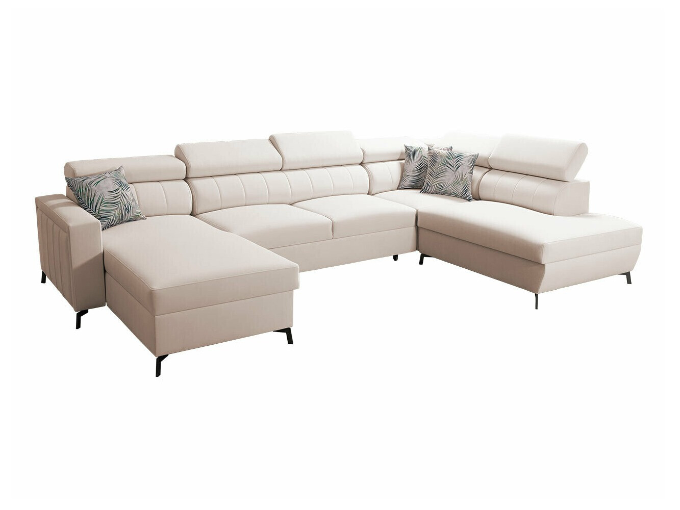 Corner sofa Sarasota 158 (Mono 231 + Botanical 36)