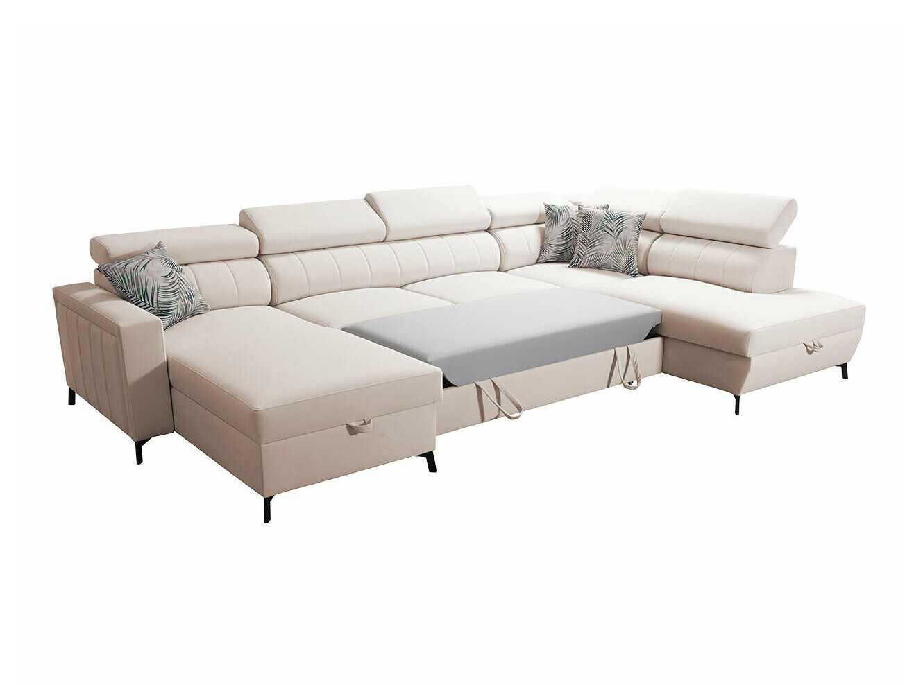 Corner sofa Sarasota 158 (Mono 231 + Botanical 36)