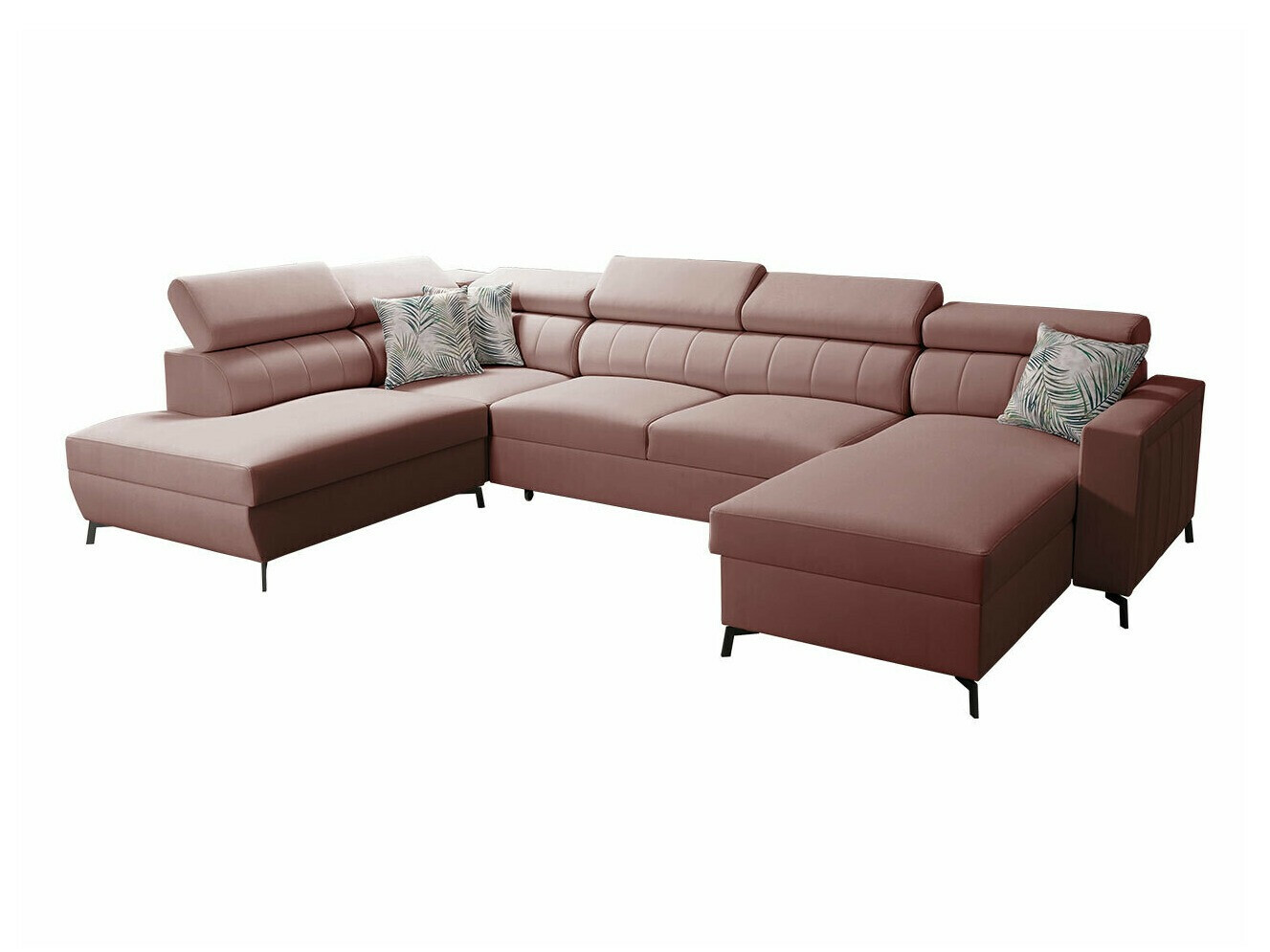 Corner sofa Sarasota 158 (Mono 235 + Botanical 36)