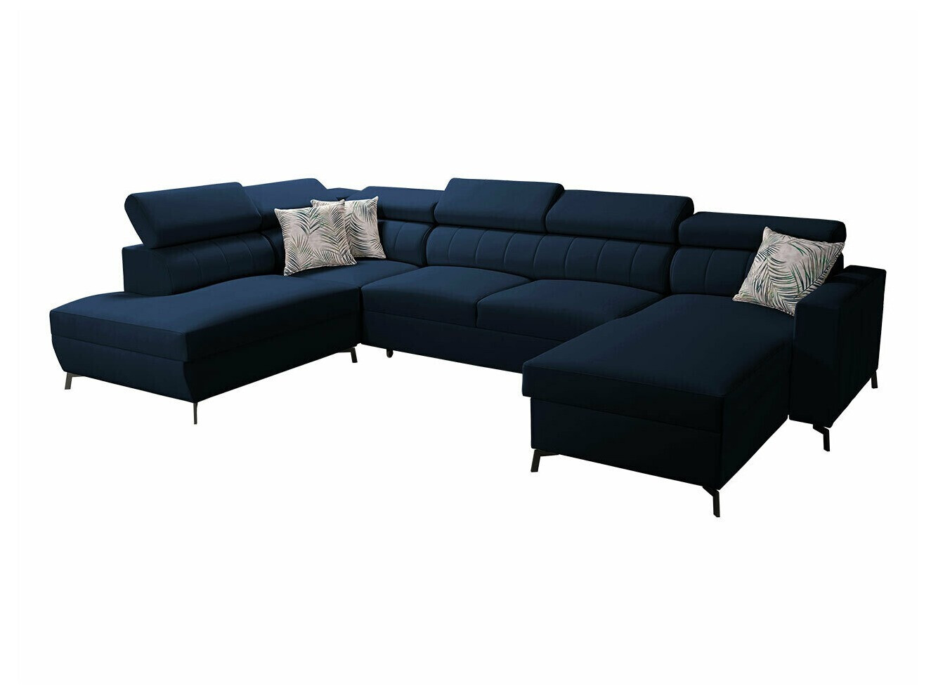 Corner sofa Sarasota 158 (Mono 242 + Botanical 36)