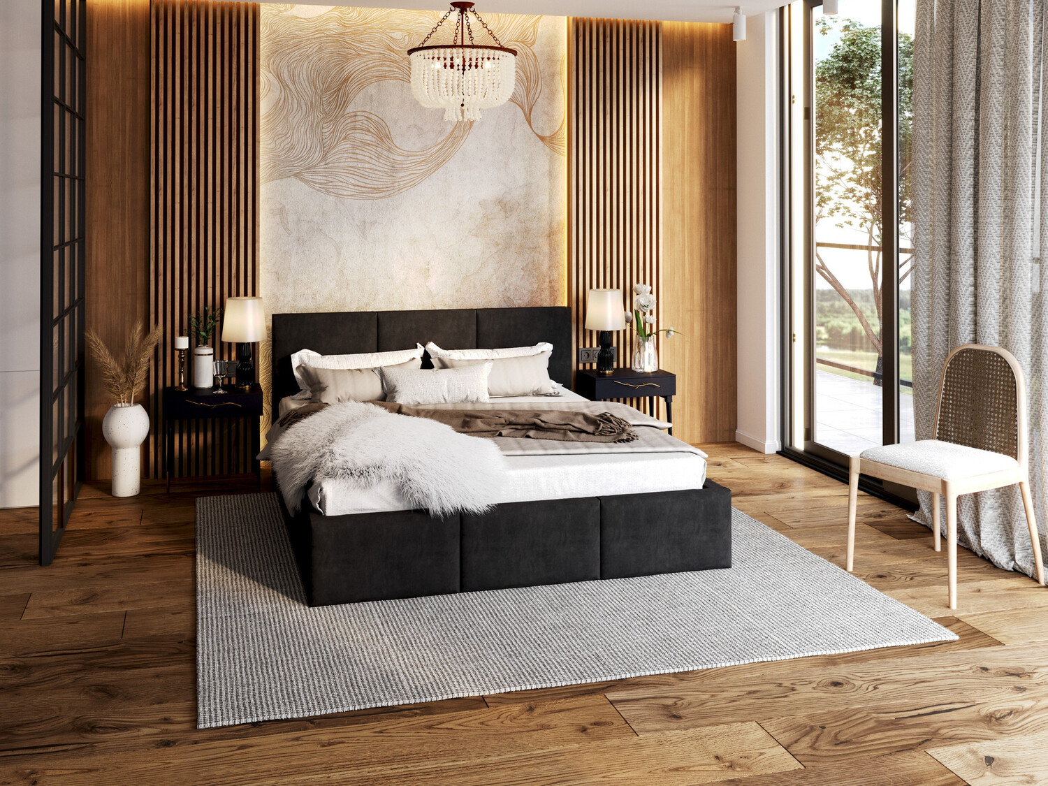 Bed Fairfield 109 (Black)