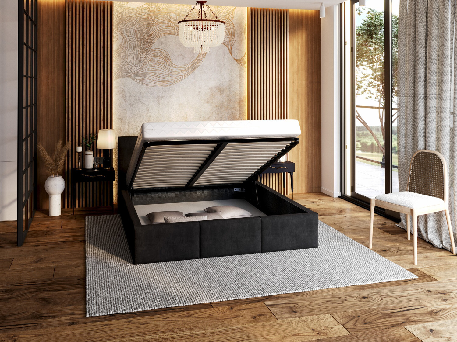 Bed Fairfield 109 (Black)