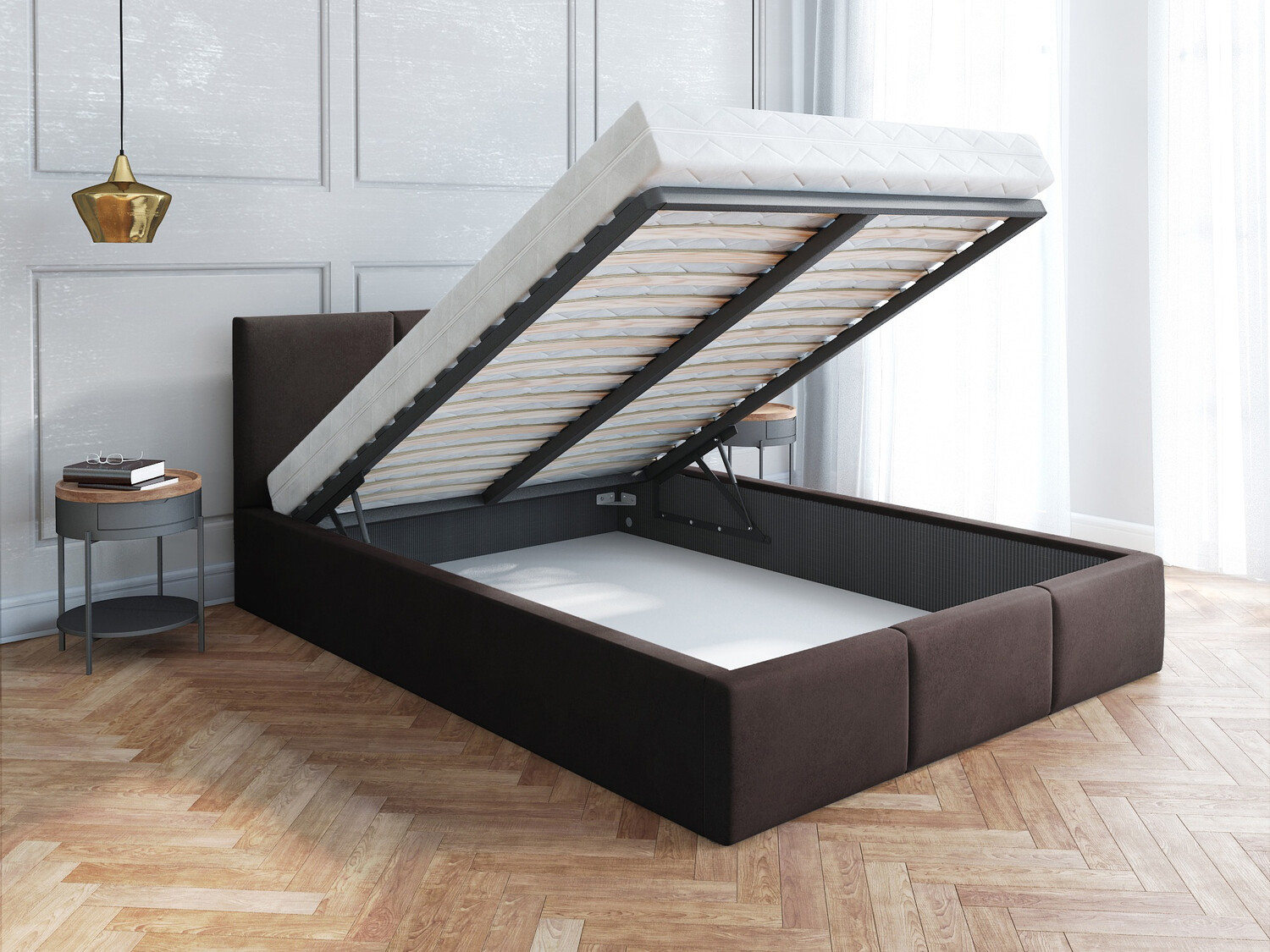 Bed Fairfield 109 (Brown)