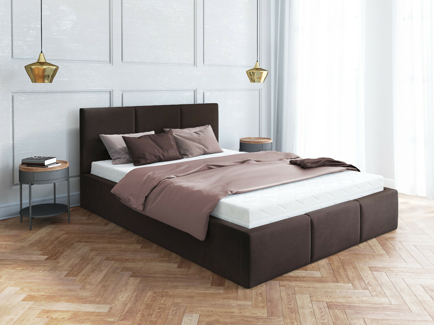 Bed Fairfield 109 (Brown)